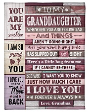 A LITTLE HUG - GIFT FOR GRANDDAUGHTER FOR GRANDMA Small Fleece Blanket - 30" x 40" front