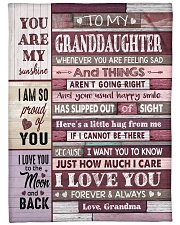 A LITTLE HUG - GIFT FOR GRANDDAUGHTER FOR GRANDMA Fleece Blanket tile