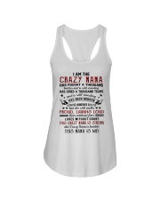 THIS CRAZY NANA IS STRONG Ladies Flowy Tank tile