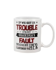 I LISTENED TO HER - LOVELY GIFT FOR GRANDDAUGHTER Mug tile