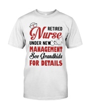 RETIRED NURSE - PERFECT GIFT FOR GRANDMA Classic T-Shirt tile