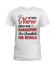 RETIRED NURSE - PERFECT GIFT FOR GRANDMA Ladies T-Shirt tile