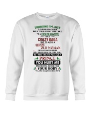 I'm A Spoiled Grandson Of A Crazy Gaga Crewneck Sweatshirt tile