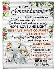 I AM ALWAYS WITH YOU - BEST GIFT FOR GRANDDAUGHTER Small Fleece Blanket - 30" x 40" front