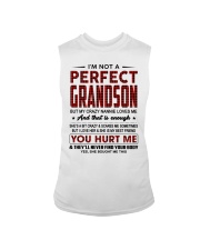 I'm Not A Perfect Grandson But My Crazy Nannie Loves Me Sleeveless Tee tile