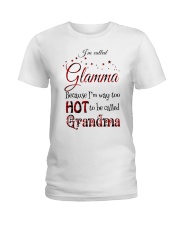 I'M WAY TOO HOT - GIFT FOR GRANDMA Ladies T-Shirt tile