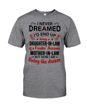 LIVING THE DREAM - LOVELY GIFT FOR DAUGHTER-IN-LAW Classic T-Shirt tile
