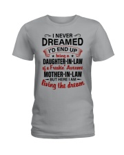 LIVING THE DREAM - LOVELY GIFT FOR DAUGHTER-IN-LAW Ladies T-Shirt tile