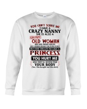 YOU CAN'T SCARE ME - BEST GIFT FOR GRANDDAUGHTER Crewneck Sweatshirt tile