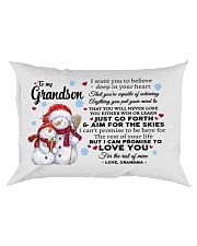 YOU WILL NEVER LOSE - BEST GIFT FOR GRANDSON Rectangular Pillowcase front