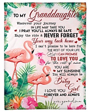 ENJOY THE RIDE - GRANDMA TO GRANDDAUGHTER Small Fleece Blanket - 30" x 40" front
