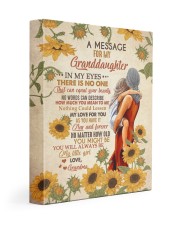 NOTHING COULD LESSEN - GRANDMA TO GRANDDAUGHTER 11x14 Gallery Wrapped Canvas Prints front