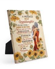 NOTHING COULD LESSEN - GRANDMA TO GRANDDAUGHTER Easel-Back Gallery Wrapped Canvas tile