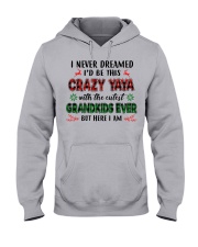 I Never Dreamed - Perfect Gift For Yaya Hooded Sweatshirt front