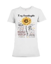 KEEP ME IN YOUR HEART - GIFT FOR GRANDDAUGHTER Premium Fit Ladies Tee tile