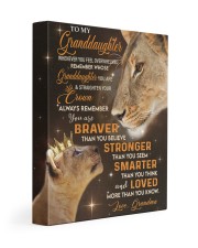 STRAIGHTEN YOUR CROWN - GIFT FOR GRANDDAUGHTER 11x14 Gallery Wrapped Canvas Prints front