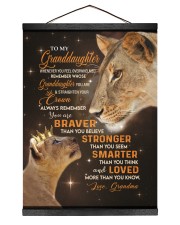 STRAIGHTEN YOUR CROWN - GIFT FOR GRANDDAUGHTER Hanging Canvas tile