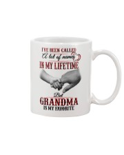GRANDMA IS MY FAVORITE Mug tile