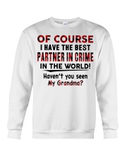 BEST PARTNER IN CRIME - TO GRANDCHILD FROM GRANDMA Crewneck Sweatshirt tile
