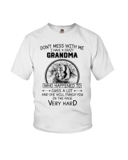 DON'T MESS WITH ME - LOVELY GIFT FOR GRANDCHILD Youth T-Shirt tile
