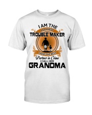 I Am The Luckiest - Best Gift For Grandson From Grandma Premium Fit Mens Tee tile