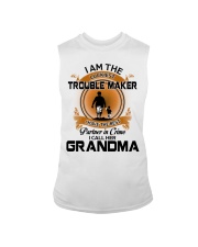 I Am The Luckiest - Best Gift For Grandson From Grandma Sleeveless Tee tile