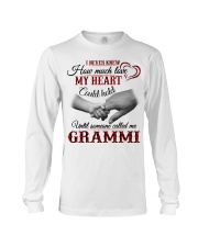 NEVER KNEW HOW MUCH LOVE MY HEART - GRAMMI Long Sleeve Tee tile