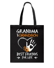 Grandma & Grandson Best Friends For Life Tote Bag tile