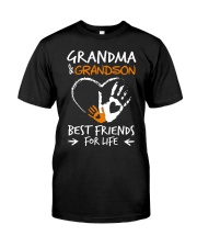 Grandma & Grandson Best Friends For Life Classic T-Shirt tile