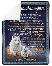 I AM PROUD OF YOU-PERFECT GIFT FOR GRANDDAUGHTER Sherpa Fleece Blanket tile