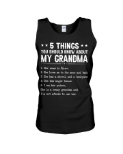 5 Things You Should Know About My Grandma Unisex Tank tile