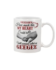 HOW MUCH LOVE MY HEART - BEST GIFT FOR GEEGEE Mug tile