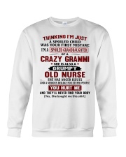 I'M A SPOILED GRANDDAUGHTER OF A CRAZY GRAMMI Crewneck Sweatshirt tile