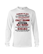 I'M A SPOILED GRANDDAUGHTER OF A CRAZY GRAMMI Long Sleeve Tee tile