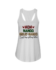 I JUST KEEP GETTING BETTER - PERFECT GIFT FOR NANOO Ladies Flowy Tank tile