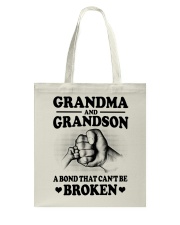 Grandma And Grandson A Bond That Can't Be Broken Tote Bag tile
