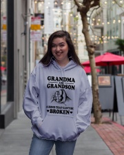Grandma And Grandson A Bond That Can't Be Broken Hooded Sweatshirt lifestyle-unisex-hoodie-front-2