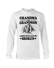 Grandma And Grandson A Bond That Can't Be Broken Long Sleeve Tee tile