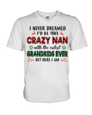 I Never Dreamed - Perfect Gift For Nan V-Neck T-Shirt tile