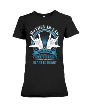 HEART TO HEART - LOVELY GIFT FOR DAUGHTER-IN-LAW Premium Fit Ladies Tee tile