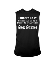 I DIDN'T DO IT - BEST GIFT FOR GRANDSON Sleeveless Tee tile