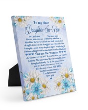 I WILL FOREVER LOVE YOU - BEST GIFT FOR DAUGHTER-IN-LAW Easel-Back Gallery Wrapped Canvas tile