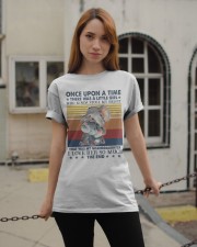 I LOVE HER SO MUCH - PERFECT GIFT FOR GRANDMA Classic T-Shirt apparel-classic-tshirt-lifestyle-19