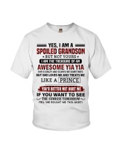 YES I AM A SPOILED GRANDSON Youth T-Shirt tile