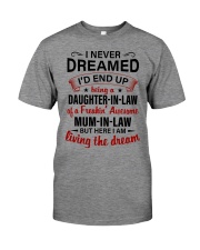 LIVING THE DREAM - LOVELY GIFT FOR DAUGHTER-IN-LAW Premium Fit Mens Tee tile