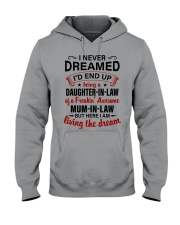 LIVING THE DREAM - LOVELY GIFT FOR DAUGHTER-IN-LAW Hooded Sweatshirt tile