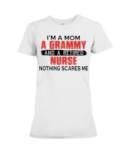 AND A RETIRED - PERFECT GIFT FOR NURSE Premium Fit Ladies Tee tile