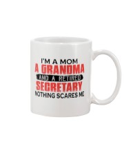 A RETIRED SECRETARY - PERFECT GIFT FOR GRANDMA Mug tile