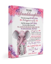 I LOVE YOU MOON AND BACK - GREAT GIFT FOR GRANDDAUGHTER 11x14 Gallery Wrapped Canvas Prints front