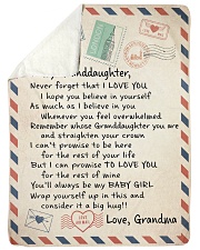 LOVELY BLANKET FOR YOUR GRANDDAUGHTER FROM GRANDMA Sherpa Fleece Blanket tile